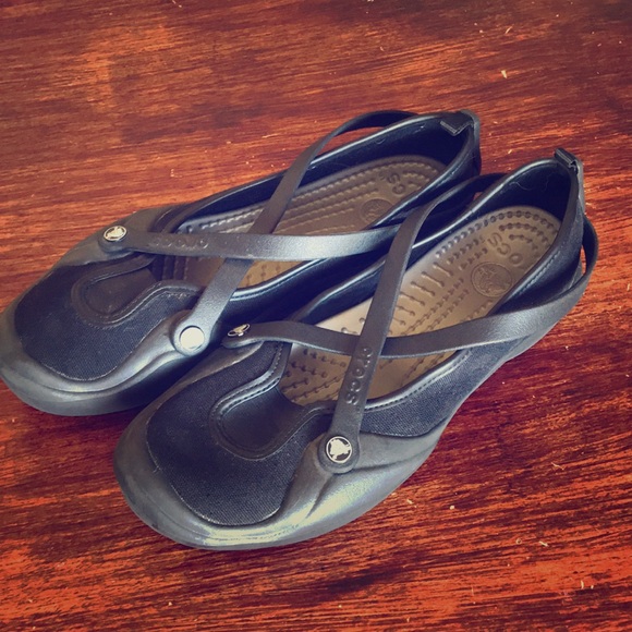 CROCS Shoes - Crocs black Mary Janes